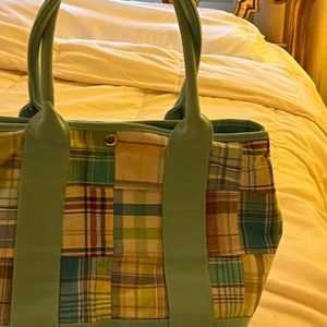 Summer cloth bag , new, bought never used.  Snap closure